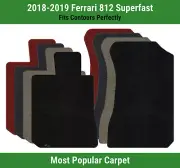 Lloyd Ultimat Front Row Carpet Mats for 2018-2019 Ferrari 812 Superfast (for: Ferrari)