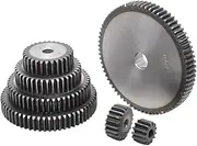 1.5 Mod Spur Gear 1.5M Pinion Gear 1.5 Motor Transmission Accessories 12/13/14/15/16/17/18/19/20/21/22/23/24T-27 Teeth 45# Steel(27 Teeth)