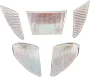 Indicators Flowing Turn Signal Motorcycle Front and Rear Turn Signal Cover Tail Lamp Cover Brake Lamp Cover Suitable for - Jog 50 ZR 3YK Turn Signal Indicator
