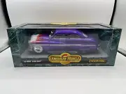 '49 Merc "Lead Sled" American Muscle Ertl Collectibles 1/18, Purple & Flame Vint