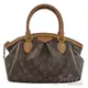 【9成新】茱麗葉精品 Louis Vuitton LV M40143 TIVOLI PM 經典花紋手提包.小現金價$19,800