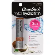 Total Hydration Coconut Lip Balm Tube, Hydrating Coconut Chapstick for Lip Care
