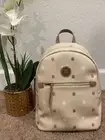 TOMMY HILFIGER Tan Multi COLOR Logo BACKPACK Bag So Cute