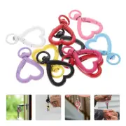 10 Pcs Love Keychain Lobster Buckle Hook Carabiner Jewelry Clasps