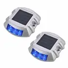 2/4X Solar Driveway Lights Deck Pathway Lights Solar Dock LED Light Safety NEW