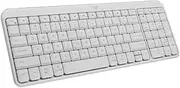 Logitech K251 Bluetooth Wireless Keyboard for Office, Laptop, Mac, Phone, Tablet, iPad with Numeric Keypad, Compact Design 99 Keys (White)