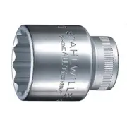 Stahlwille Socket 1/2" Drive 27mm 12 Point HPQ Steel SW50