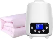 Electric Blanket with Remote Control,Overheat Protection,Water Circulation Mute Safety Thermal Blanket Mute Soft and Comfortable Constant Temperature Heated Fitted Mattress
