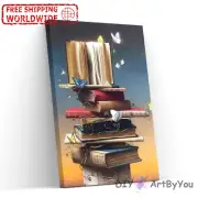 Paint By Numbers Kit Book Abstract Painting Decor Brush Beginner Acrylic Framed