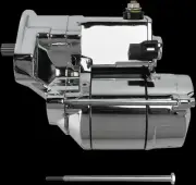 Chrome High Performance Starter Motor 1.4kW Harley Softail Springer 90-06