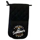 A Man Says A Lot Of Things In Summer Winter Mitt Glove Mitts Double Oven Gloves