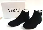 BNIB Verali Classic Faux Suede Ellery Black Micro aka 'Beatle' Boots