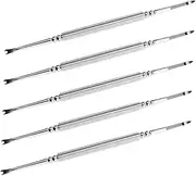 Ipetboom 5pcs Cuticle Remover Dead Skin Forks under Nail Cleaner Tools for Manicure Pedicure Double-ended Design for Effortless Dead Skin Removal