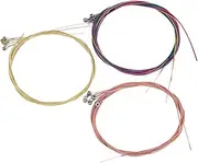 EPIGEIST Acoustic Classical Guitar Strings 3 Sets of Brass Steel Strings Music Equipment Accessories