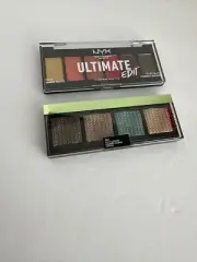 REVLON SO FIERCE! PRISMATIC EYESHADOW QUAD PALETTE & NYX ULTIMATE EDIT