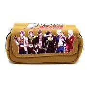 HEROES Jojo's Bizarre Adventure Canvas Pencil Case (Josuke Jotaro Bag Wallet)