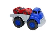 Green Toys Flat Bed Truck Blue/Grey Race Car Red, 12 months - 6 years