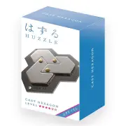 Broadway Toys Hanayama | Hexagon Hanayama Metal Brainteaser Puzzle Mensa Rated Level 4 75*119*45 mm