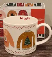NEW Danica Jubilee Falala Ugly Sweater 14oz Coffee Mug L04046