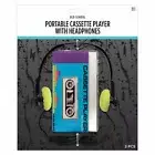 Portable Cassette Player 80's Toy Prop Fancy Dress Halloween Costume Accessory
