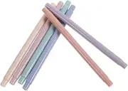 LAPYAPPE 6pcs Dual Tips Highlighters Portable Colored Markers for School and Office Use for Color Coding Journaling and Book Marking Effortless Writing Experience