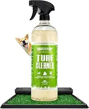 Turf Cleaner - Cleans and Deodorizes Fake Grass | Turf Grass Cleaner for Dog Grass Pad/Artificial Grass Cleaner That Cleans Fake Grass for Dogs | Turf Cleaner for Pet Urine Outdoor (32 Fl Oz)