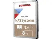 Toshiba Toshiba 8TB N300 7200 RPM SATA III 3.5" Internal NAS HDD #HDWG780XZSTA