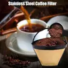 Stainless Steel Reusable 8-12Cups Basket Coffee Filters Coffee-Makers Q5F7