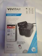 Vivitar Waterproof Programmable Outdoor Smart Plug Outlet ALEXA/GOOGLE ASSISTANT
