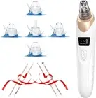 Blackhead Remover Pore Vacuum, Upgraded Blackhead Extractor Tool Kit with 3 Adju