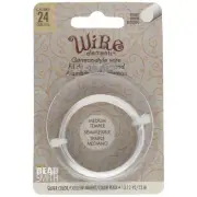 BeadSmith Silver Plated 24 Gauge German Wire by Wire Elements ~ (13.12 Yards)