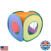 Foldable Cat Tunnel Indoor Cat Cubes Multiple Specifications Available for Pe
