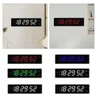 LED Digital Clock Display Living Room Large Numbers Wall Hanging Alarm Clock