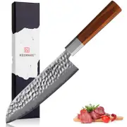 Keemake Japanese Santoku Knife Chef Cooking Chefs Kitchen Knives Sushi Slicer