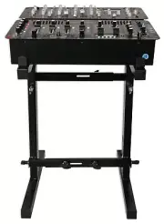 Rockville Portable Adjustable Mixer Stand For Mackie 2404VLZ4 Mixer