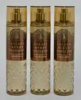 3 BATH & BODY WORKS GOLDEN BERRY MISTLETOE FINE FRAGRANCE MIST SPRAY 8 OZ LARGE