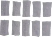 Gogogmee 10Pcs Reusable Finger Sleeves for Sports Breathable Finger Covers for Basketball Baseball Badminton Moisture Absorbing Finger Protectors for Joint Support and Relief