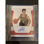 2018 PANINI NATIONAL TREASURES 林書豪 JEREMY LIN 親筆簽名 卡面簽 限量49張