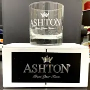 Ashton Cigars Whiskey Glasses, Set of 2