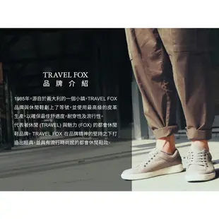 【TRAVEL FOX 旅狐】FOXITALY FORD 透氣綁帶式休閒鞋/紳士鞋 男鞋 (623703-501 黑)