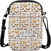[G2TUP] Moth Crossbody Bag Moths Insect Gifts Swamp Moth & Luna Gift Entomologist Crossbody Bag