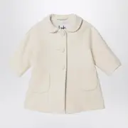 [Il Gufo] White Wool Blend Coat 24 M White