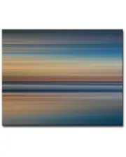 Ready2HangArt Blur Stripes XXIX Wrapped Canvas Wall Art by Tristan Scott