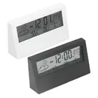 LCD Alarm Clock Transparent Multiuse Large Screen Display Digital Alarm Clock HG