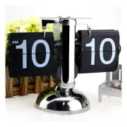 Scale Table Retro Flip Over Stainless Steel Flip Internal Table Vintage Clock