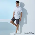 NAUTICA男裝 COOL MAX經典素面休閒短褲-深灰色