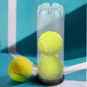 4 Pcs Tennis Cylinder Clear Container for Balls Transparent Holder