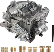 Arokzn 4 Barrel Carburetor Compatible with 1901R Rochester Quadrajet 4MV Chevy 1966-1973 Manual Divorced Choke 1901-GG 4-BBL,4MV 4 Barrel Carburetor Carb For Chevy Engines 327 350 427 454