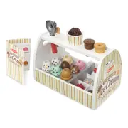 28pc Melissa & Doug Scoop & Serve Ice Cream Counter Set Kids/Children Toy 3y+