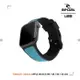 UAG X RIP CURL Apple Watch 42/44/45/49mm 雙色矽膠運動錶帶-綠松黑